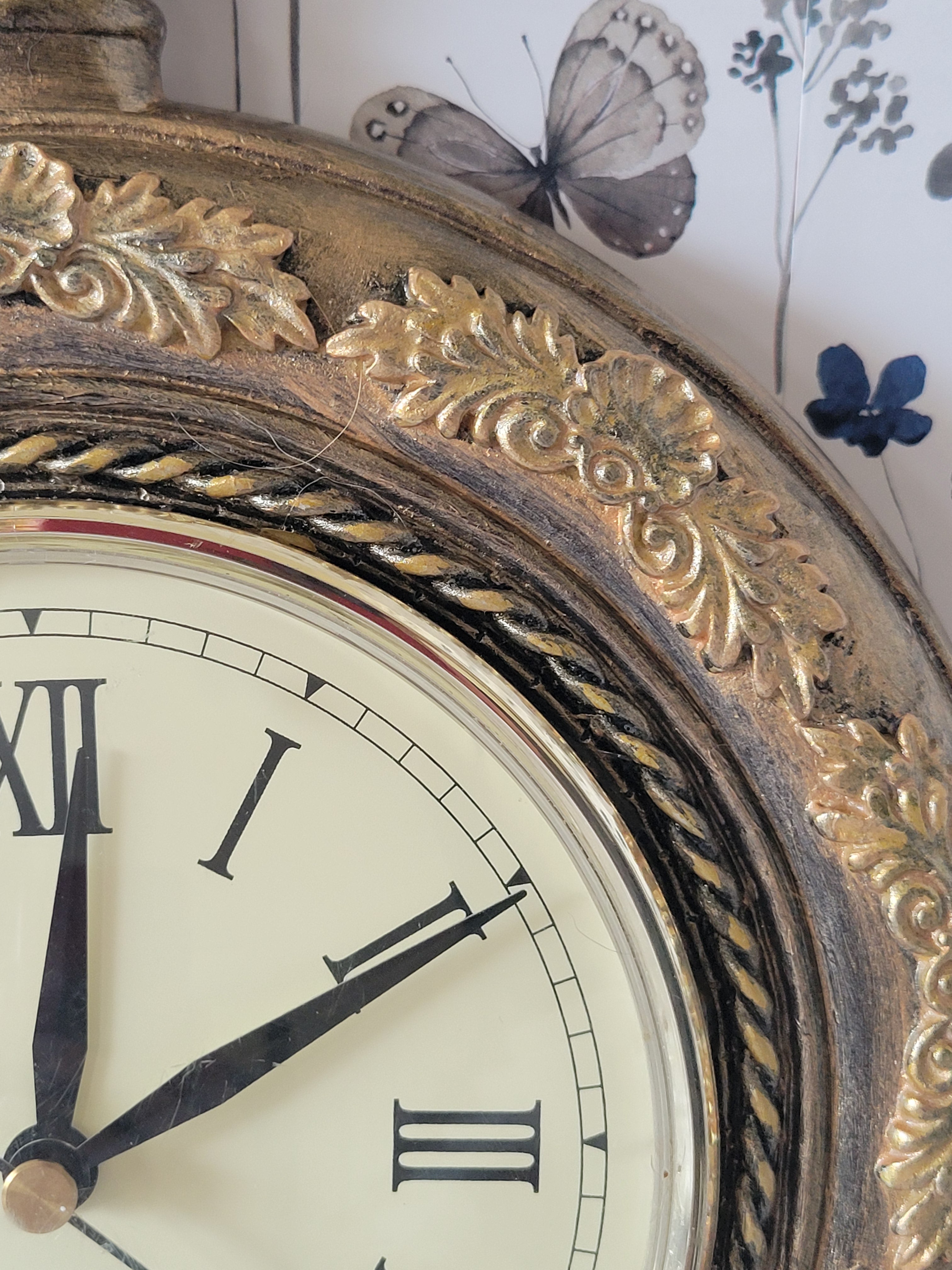 Vintage-Style Wall Clock