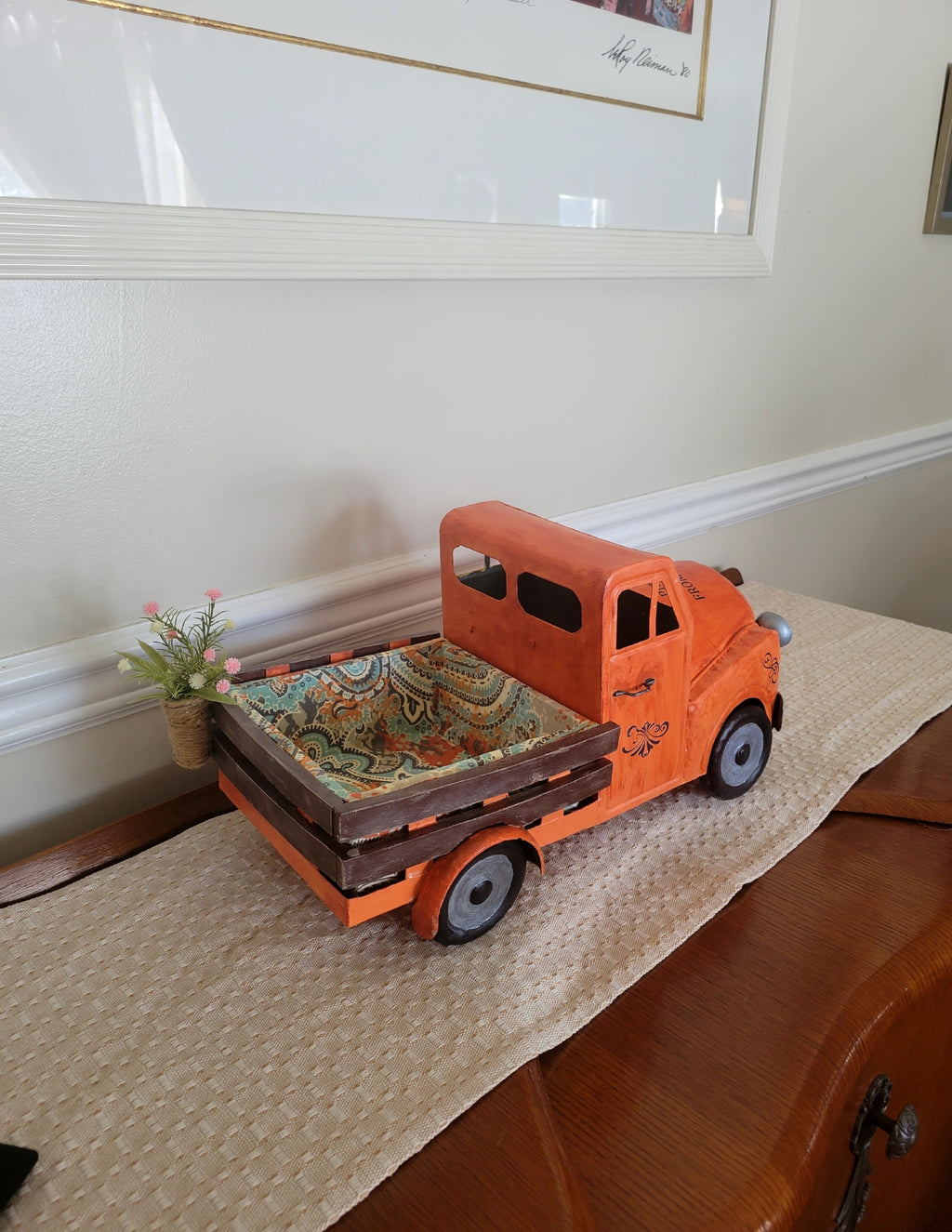 SOLD OUT Farm Truck w/Removable Fabric Box