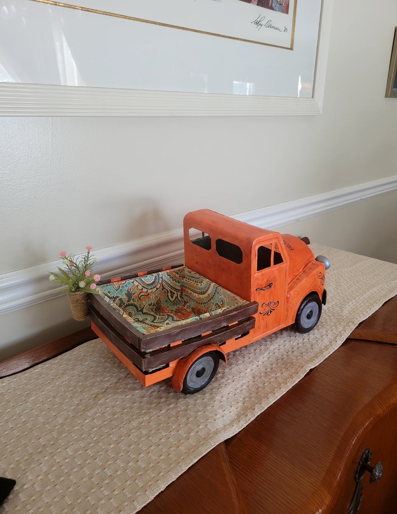 SOLD OUT Farm Truck w/Removable Fabric Box