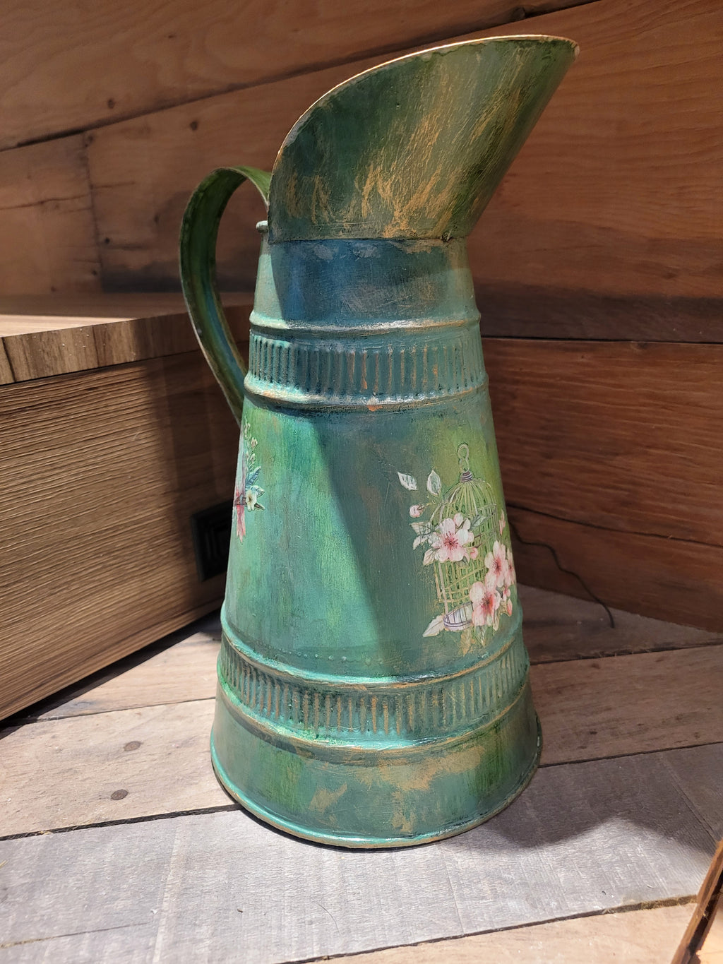 Vintage French Country Pitcher